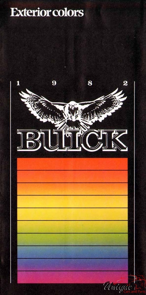 1982 Buick Exterior Colors Chart